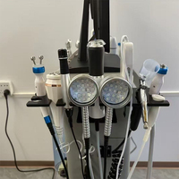 Machine à jet d'oxygène facial multifonction Hydra Brosse de nettoyage de la peau en profondeur Machine de dermabrasion Hydra faciale H2o2 Co2 Machine à bulles