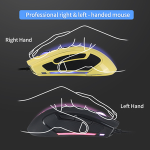 Chuột Chơi Game Không Dây Tùy Chỉnh OEM Có Thể Sạc Lại Chất Lượng Cao Công Thái Học 10000DPI RGB Có Đèn Nền - Product Image 5