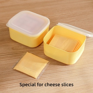 Home Square Snack Plate Tableware-Fresh Dried Fruit Bowl and <b>Cheese</b> <b>Storage</b> Box Food <b>Container</b> for Convenient Home Use - Product Image 2