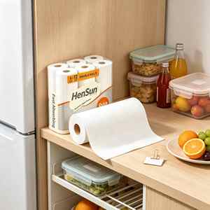 Rouleau de papier essuie-tout de cuisine en pâte de bois de haute qualité pour usage domestique et professionnel - Product Image 6