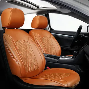 <span class=keywords><strong>Coprisedili</strong></span> Personalizzati per Interni Auto, Set Completo <span class=keywords><strong>in</strong></span> <span class=keywords><strong>Pelle</strong></span> per Tutte le Stagioni, Protezione Sedili Auto - Product Image 1