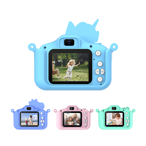 New Kids Camera Children's Mini SLR Toy HD Photo Video Imaging Sensor Waterproof 2.0" <b>Screen</b> CMOS MicroSD <b>Plastic</b> Birthday - Product Image 5