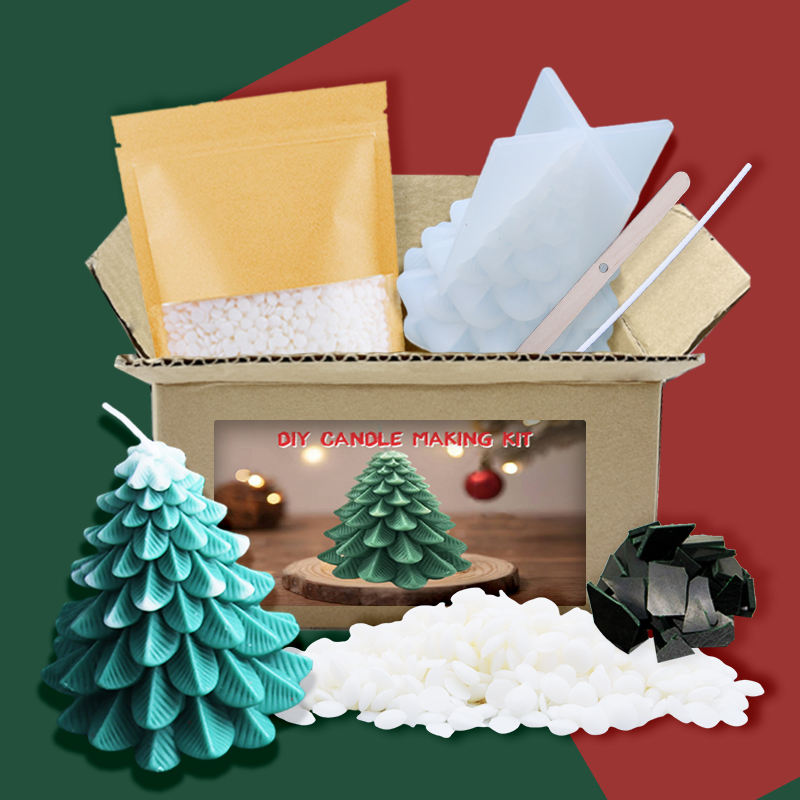 Bougie d'arbre de Noël faisant le kit A