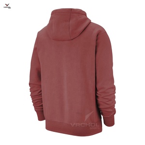 Vente en gros de pulls chauds en coton de haute qualité pour hommes, sweats à capuche imprimés personnalisés avec logo brodé, motif solide, anti-rétrécissement, grande taille - Product Image 2