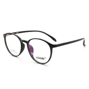 Commercio All'ingrosso Della Fabbrica di Shenzhen Ottico Eleganza Rotonda <span class=keywords><strong>Occhiali</strong></span> Tr90 Sottile Montature Unisex Ultimo Disegno