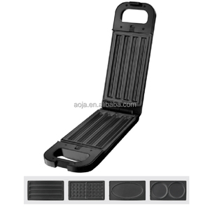 AOJA-Appareil de cuisine électrique commercial ménager CHURROS MAKER, mini <span class=keywords><strong>gaufrier</strong></span> portable avec <span class=keywords><strong>plaques</strong></span> multiples en option pour enfant - Product Image 3