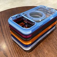 Compatible avec l'iPhone 18 Pro Max, coque en TPU anti-chute avec fixation magnétique et toucher similaire à la peau, protection intégrale