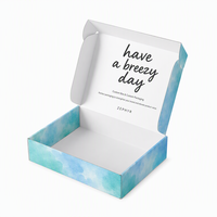 Boîtes d'emballage personnalisées pour vêtements avec logos, boîtes d'expédition et d'envoi, utilisées pour les coffrets cadeaux en papier avec logo