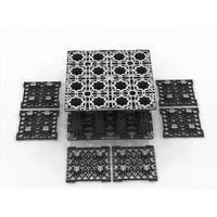 Modules d'absorption des eaux pluviales géocellulaires pour drainage urbain durable (DUD) et stockage souterrain