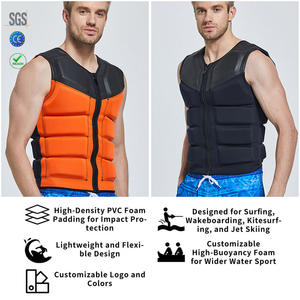 En stock <span class=keywords><strong>Gilet</strong></span> d'<span class=keywords><strong>impact</strong></span> léger en néoprène pour adulte Sports nautiques Mousse EPE PVC <span class=keywords><strong>Wakeboard</strong></span> Surf <span class=keywords><strong>Gilet</strong></span> de sauvetage - Product Image 2