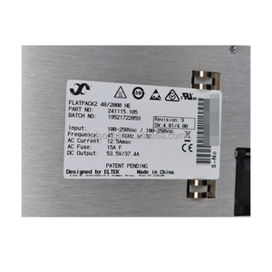 Eltek Flatpack2เรียงกระแส220V AC เป็น48/2000HE 241115.105 2000W - Product Image 5