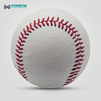 Balles de baseball professionnelles lestées personnalisées, balles de baseball pour enfants, cuir véritable de qualité supérieure, PVC