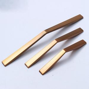 Modern Aluminum Zinc Matt <b>Black</b> Handles High Quality Vintage Bedroom Office Furniture Drawer Door for Bathroom Cabinets - Product Image 2