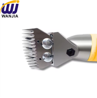 Tondeuse électrique à laine en acier inoxydable WANJIA, tondeuse à moutons 220-240V, machine à tondre les animaux, tondeuse à poils pour moutons, chèvres, usage agricole
