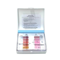 Kits de test d'eau de haute qualité DPD 1 et Phénol Rouge en comprimés, en matériau ABS, haute efficacité pour piscines