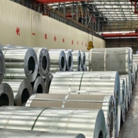 Bobina de acero galvanizado en caliente de bajo contenido de carbono, bobina de acero galvanizado antirust para construcción de almacenes.
