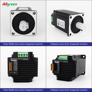DC48V ออลอินวันไดร์เวอร์เซอร์โวมอเตอร์แบบรวม 750W/1000W 2.4/3.2Nm 3000RPM พัลส์ RS485 CANopen หุ่นยนต์อุตสาหกรรม - Product Image 5