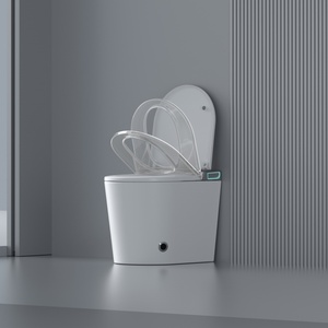 Thiết kế hiện đại dual-tuôn ra tự động thông minh Nhà vệ sinh điều khiển từ xa CHẬU VỆ SINH <span class=keywords><strong>WC</strong></span> thiết bị vệ sinh cho khách sạn nhà vệ sinh phòng tắm trường học - Product Image 1