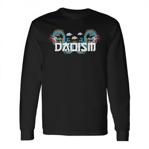 T-shirt a maniche lunghe con stampa Spirituale del Dao, Abbigliamento Promozionale per l'Illuminazione Taoista - Product Image 2