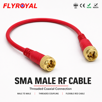 Câble de raccordement coaxial RF SMA mâle-mâle fileté pour commande en gros, idéal pour antennes, routeurs et équipements de communication radio