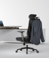 Chaise de bureau ergonomique haut de gamme en tissu maillé OEM ODM avec rembourrage en éponge et roulettes, idéale pour la maison, le bureau, l'hôpital, l'usine – Vente directe usine, MOQ 5