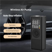 Portable Mini Electric Tire Inflator Air Pump Handheld Car Charging Dual-Use Pumps Emergency Tools for Car/Bicycle