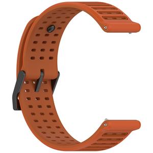 Bracelet de sport respirant de remplacement <span class=keywords><strong>pour</strong></span> Suunto9 Peak Pro 22 mm, bracelet de montre en silicone <span class=keywords><strong>pour</strong></span> Suunto Vertical 2 Race2 Run - Product Image 5