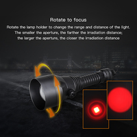 Lampe de poche LED rechargeable 3-en-1 10W Chargement USB Torche tactique Corps de lampe en aluminium pour le camping et l'extérieur