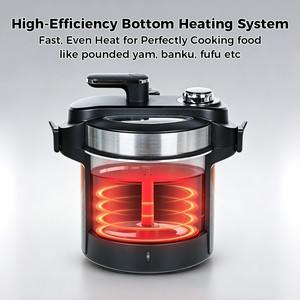 Procesador de Alimentos Eléctrico Multifuncional para Preparar <span class=keywords><strong>Fufu</strong></span>, Ñame Triturado, Banku y Otros Alimentos - Product Image 5