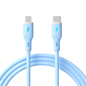 Cable de carga súper rápida de 66W Cable <span class=keywords><strong>USB</strong></span> de silicona 6A Universal para dispositivos Android IP tipo <span class=keywords><strong>C</strong></span> Diseño de logotipo personalizado - Product Image 4