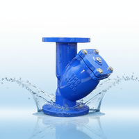 Nouvelle vanne de dérivation à bride en Y pour eau et huile, filtre manuel haute température, personnalisable OEM/ODM