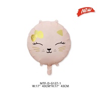 Balon Foil Bulat 18 Inch Grosir, Dekorasi Globos, Balon Helium Ulang Tahun, Balon Hewan, Balon Dinosaurus
