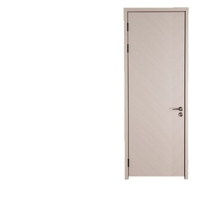 Puerta Interior Minimalista de MDF con Aislamiento Acústico, Superficie Acabada, Apertura Manual - Product Image 1