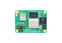 Módulo de Cómputo Oficial Raspberry Pi 5 - 4GB RAM, 32GB EMMC, Wi-Fi 2.4/5.0GHz 5.0 (CM5104032) Paquete con Sistema Operativo Linux CM5