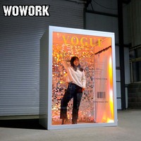 2026 WOWORK Fushun Décorations Personnalisées pour Baby Shower, Fournitures de Fête, Arche de Cadre Photo LED RGB pour Accessoires de Mariage en Extérieur