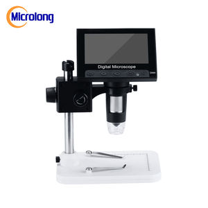 <span class=keywords><strong>Microscope</strong></span> électronique numérique stéréo LCD USB multifonction <span class=keywords><strong>portable</strong></span>, résolution vidéo 720P, éclairage à 8 LED - Product Image 3