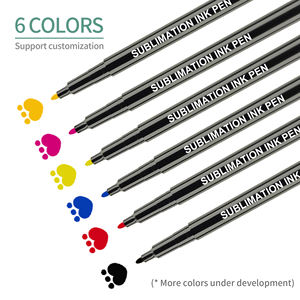 <span class=keywords><strong>Marqueurs</strong></span> de transfert à repasser de qualité: idéaux pour le bricolage, les tasses et les t-shirts avec des stylos à encre <span class=keywords><strong>infusible</strong></span> résistants - Product Image 3