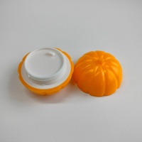 Pot en plastique vide OEM de 30 ml, adorable et mignon, en forme de citrouille, pour crème pour bébé, fabricant/grossiste