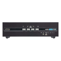 Conmutador KVM USB de 4 Puertos Plc CS1144H4C, Pantalla Dual 4K, Suministro al por Mayor