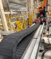 Cadena Portacables de Alta Resistencia y Durabilidad GS80T para Líneas de Producción Automatizadas