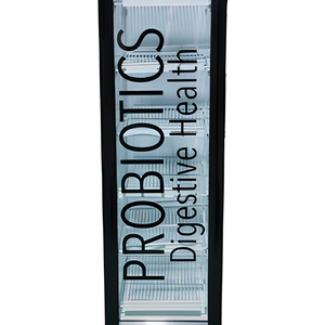 Réfrigérateur commercial vertical <span class=keywords><strong>à</strong></span> porte vitrée de 150 L pour boissons, idéal pour les supermarchés et magasins - Product Image 5