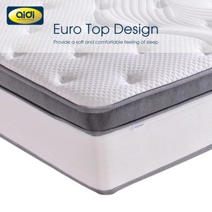 Matelas <span class=keywords><strong>de</strong></span> luxe AIDI MT-001 sur mesure, taille King Queen, pour hôtel, avec ressorts ensachés, latex et mousse à mémoire <span class=keywords><strong>de</strong></span> forme, livré en boîte - Product Image 4