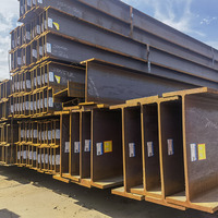 Poutre en H en acier au carbone Q235 pour la construction de structures, découpe sur mesure, fournie directement par l'usine