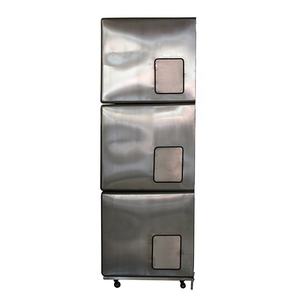 CC-1303 Modern klasik kedi kafesi paslanmaz çelik modüler Pet ev katı desen ve Snap düğmesi kapatma ile - Product Image 5