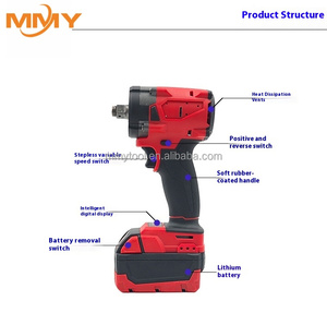 באיכות גבוהה 20v אלחוטי 4-ב-1 כלי כוח השפעה מפתח מפתח מפתח ברגים מקדחה זווית פטיש מטחן עבור בנייה oem להתאמה אישית - Product Image 5