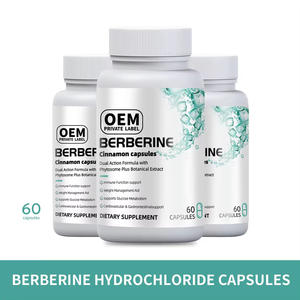 Oem Private Label Beberine <span class=keywords><strong>Capsule</strong></span> Huis Hcl 500Mg <span class=keywords><strong>Capsule</strong></span> Huizen Hydrochloride <span class=keywords><strong>Capsule</strong></span> Machine - Product Image 2