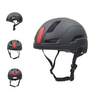 Casco de Ciclismo con Tecnología de Moldeo Integral, Luz de Seguridad, Música, Impermeable, para Bicicleta