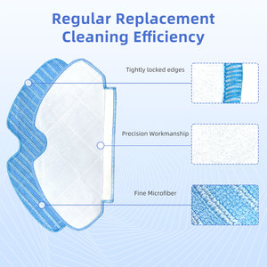 Juego de repuesto apto para Rowentas Tefal 60 RR7427 RR7447 RG7447, piezas de Robot aspirador, principal cepillo lateral, filtro HEPA, trapo de tela - Product Image 6