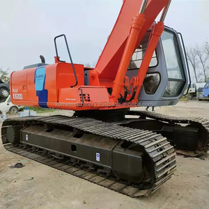 Excavadora original japonesa usada de 20 toneladas, sobre orugas Excavadora hidráulica, excavadora Hitachi EX200 usada en Japón, excavadora Hitachi EX200 - Product Image 3