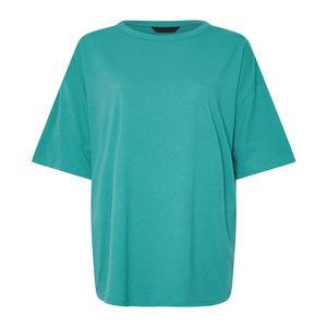 Summer Breathable Unique Design Oversized Women <b>T</b> shirts Eco-Friendly Sustainable Wholesale Plus Size Women's Cotton <b>T</b>-Shirts - Product Image 1